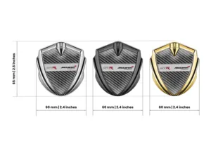 McLaren Emblème Silicone Insigne Design Luxe Alliage Bord